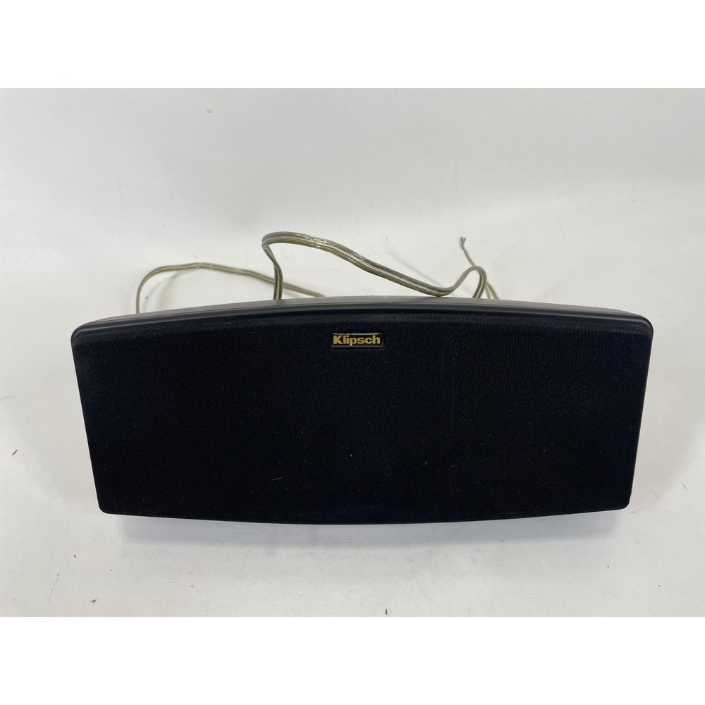 Klipsch Quintet Center Channel Speaker Black Wired Home Theater Audio